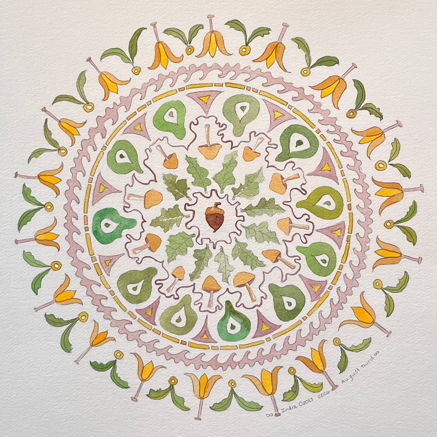 Joyful Summer Mandala
