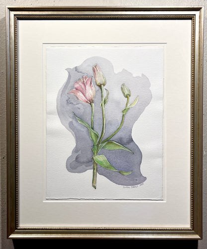 Lilies, Framed